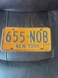 vintage new york licence plate | eBay