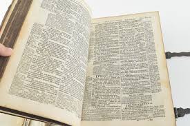 Lot - Large 1719 Dutch bible published by Pieter Keur ...