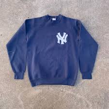 1980's New York Yankees Raglan Crewneck Sweatshirt Small – Little Chum Vintage