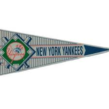 New England Felt Pennant Yankees Souvenir/travel Memento/americana/small 3.5x8.5/screen-print/blue-white-pink/vintage Antique - Etsy
