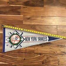 Baseball New York Yankees 1990 Vintage Sports Pennants and Flags for sale | eBay