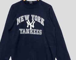 Vintage 80s New York Yankees Mlb Sweatshirt Xlarge New ...