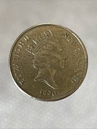 New Zealand 1 Dollar 1990 Circulated. Z98 | eBay