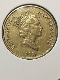 1991 New Zealand Queen Elizabeth 2 One Dollar Coin | eBay