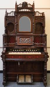 Lot - Weaver Organ and Piano Co Two-Part Pedal Organ, 93 x ...