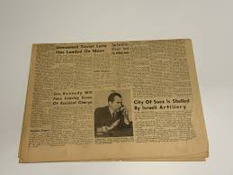 Moon Landing Apollo 11 - 1969 Newspaper, Full Edition The Jonesboro Sun | eBay