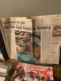 Dale Earnhardt 2000 Fan Club Kit With Cars, Newspaper, Pin Collectibles | eBay