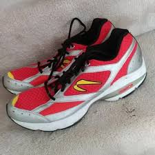 Newton | Shoes | Newton Running Sir Isaac Sneaker Shoe 15 Red Silver Yellow | Poshmark