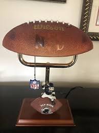 San Diego Chargers rare, unique glass shade lamp. | eBay