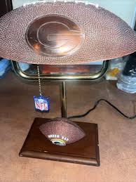 Rare NFL Packers Field Goal Desk Lamp Football Memorabilia ...