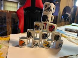 1990'S NFL TEAM LOGO PORCELAIN MINI MUGS | eBay