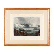 Karl Bodmer (Swiss, 1809-1893), Niagara Falls, Tableau 39 (Lot 7087 - Fine Art AuctionJun 12, 2024, 10:00am)