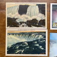 8 Vintage Niagara Falls Postcards's 1940's - 1960's One Post ...