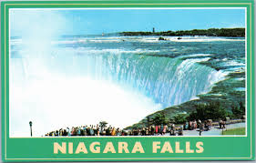 Niagara Falls postcard - Horseshoe or Canadian Falls - The ...