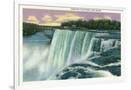 Niagara Falls, New York - Luna Island View of American Falls ...