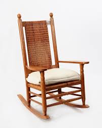 Lot - An American oak 'North Carolina' rocking chair P&P ...