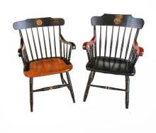 Sold at Auction: Two Nichols & Stone Office Chairs