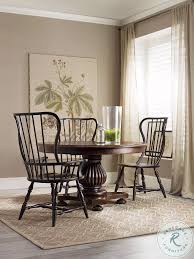 Sanctuary Ebony Spindle Arm Chair Set Of 2 From Home ...