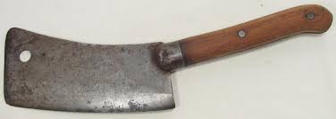 Vintage Foster Bros Arrow Logo 7 Meat Cleaver Butcher | eBay