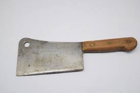 Vintage Simoss & Co Butchers Meat Cleaver Butchering Kitchen ...