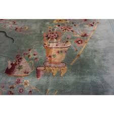 1920s Chinese Art Deco Carpet | Chairish