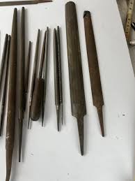 Huge Lot 27 Vintage Files Wood Handles Metal Woodworking ...