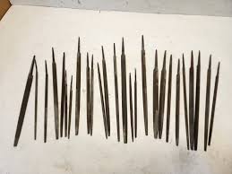 Lot of 26 Pcs 6" Triangle File, Bandsaw Taper 63, Extra Slim ...
