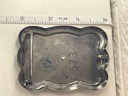 Vintage Western Metal Belt Buckle Cowboy Riding Horse ...