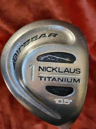 NICKLAUS AIR BEAR TITANIUM #1 DRIVER 10.5* | eBay