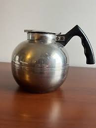 Vintage Cory Coffee Pot with Lid Stamped Cory M SS Chicago ...