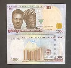Nigeria 1000 Naira Currency Banknote, XF - 1 | Mercari