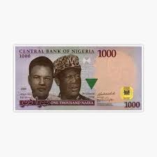 "1000 Naira Banknote" Sticker for Sale by chidofauxreal ...