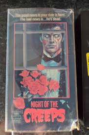 Night of the Creeps VHS – Vintage Blockbuster Rental Tape Cannon Video Horror | eBay