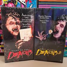 VHS "night of the Demons" and "night of the Demons 2" | 1994 and 1995 | Video Cassettes | Excellent Condition - Etsy