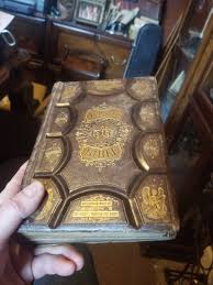 Beautifully Gilded, Tooled Leather-bound Over 150-year-old ...