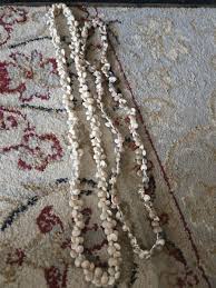 Vtg Hawaiian Shell Lei Button Top Shell Umbonium Sea Snail ...