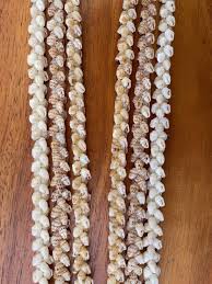 Ni'ihau Collectors' Lei, 24/28/30-Inch 3-Strand Momi - Maui ...