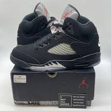 Size 9.5 - Jordan 5 OG Mid Metallic Silver for sale online | eBay