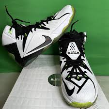 Size-12 Nike Lebron XII All Star White/ Black | eBay