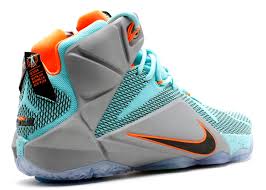 LeBron 12 'NSRL' - Nike - 684593 301 - hyper turquoise/black ...