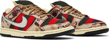 Mens Wmns Dunk Low Pro SB Freddy Krueger 313170 202