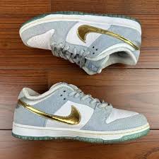 nike dunk sb low Frozen Blue | Depop