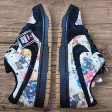Nike | Shoes | Nike Dunk Low Floral Swoosh Nola | Poshmark