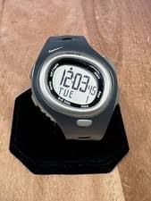 Men's Nike Triax C6 SM0014 Steel Urethane Gray Black Band Silver Tone Watch for sale online | eBay