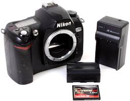 Nikon D70 Digital SLR Camera w/ Charger, Battery and Memory Card | eBay