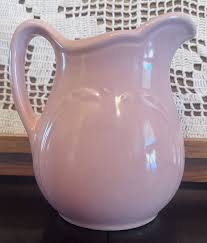 Vintage Niloak Pottery Pitcher Pink 6 3/4" | eBay
