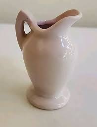 Pastel Floral Miniature Vase Pitcher 2.75" Tall Ceramic | eBay