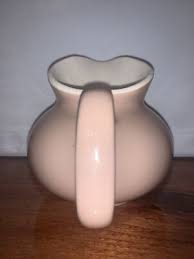 Ceramic Small Pink Pitcher Creamer Made in U.S.A. | eBay