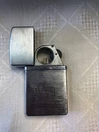 Nimrod Pipe Lighter, C.1945-50, Silvertone Engraved W.R.L. ...