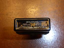 Lalique Vintage Habanita De Molinard Empty Black Glass ...